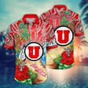 Colorful NCAA Utah Utes Hawaiian Shirt Summer Holiday Gift For Friends Colorful NCAA Utah Utes Hawaiian Shirt Summer Holiday Gift For Friends