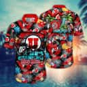 Colorful Aloha NCAA Utah Utes Hawaiian Shirt Tropical Fruit Gift For Boyfriend Colorful Aloha NCAA Utah Utes Hawaiian Shirt Tropical Fruit Gift For Boyfriend