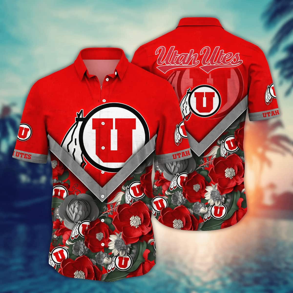 Stylish Aloha NCAA Utah Utes Hawaiian Shirt Trendy Summer Gift For Best Friend