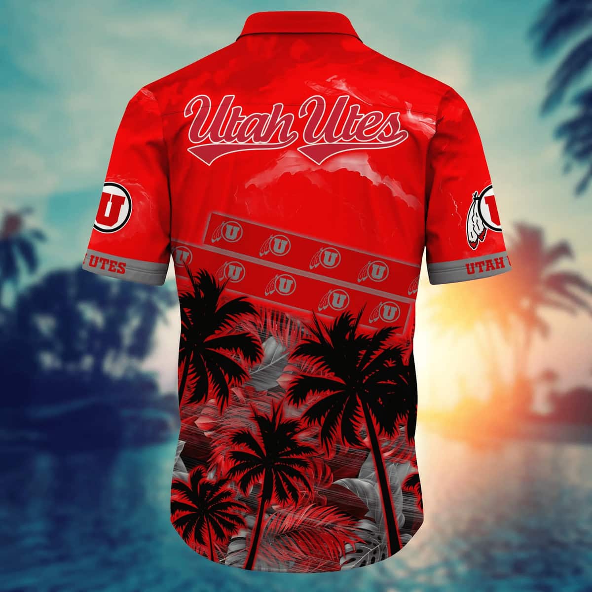 Vintage Aloha NCAA Utah Utes Hawaiian Shirt Summer Holiday Gift For Friend Vintage Aloha NCAA Utah Utes Hawaiian Shirt Summer Holiday Gift For Friend