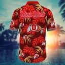 Awesome Aloha NCAA Utah Utes Hawaiian Shirt Palm Leaves Trendy Summer Gift For Friends Awesome Aloha NCAA Utah Utes Hawaiian Shirt Palm Leaves Trendy Summer Gift For Friends
