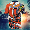NCAA Illinois Fighting Illini Hawaiian Shirt Pineapple Aloha Gift For Dad NCAA Illinois Fighting Illini Hawaiian Shirt Pineapple Aloha Gift For Dad