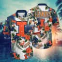NCAA Illinois Fighting Illini Hawaiian Shirt Aloha Forest Gift For Best Friend NCAA Illinois Fighting Illini Hawaiian Shirt Aloha Forest Gift For Best Friend