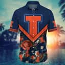 NCAA Illinois Fighting Illini Hawaiian Shirt Colorful Flowers Gift For Dad NCAA Illinois Fighting Illini Hawaiian Shirt Colorful Flowers Gift For Dad