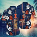 NCAA Illinois Fighting Illini Hawaiian Shirt Floral Aloha Beach Gift For Best Friend NCAA Illinois Fighting Illini Hawaiian Shirt Floral Aloha Beach Gift For Best Friend
