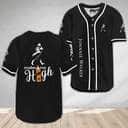 Black Johnnie Walker Baseball Jersey Makes Me High Gift For Sport Dad Black Johnnie Walker Baseball Jersey Makes Me High Gift For Sport Dad