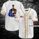 Customize Falstaff Baseball Jersey US Flag Gift For Friends