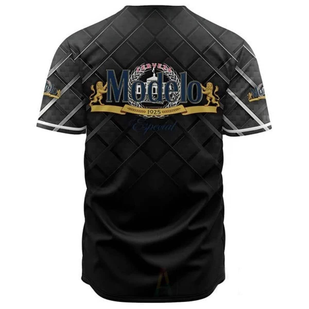 Black Modelo Baseball Jersey Custom Name Gift For Beer Drinkers Black Modelo Baseball Jersey Custom Name Gift For Beer Drinkers