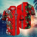 Colorful NCAA Texas Tech Red Raiders Hawaiian Shirt Beach Gift For Dad