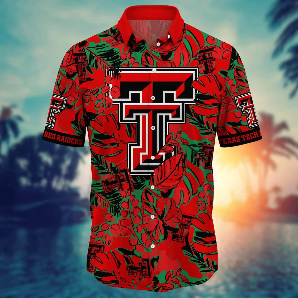 Colorful Aloha NCAA Texas Tech Red Raiders Hawaiian Shirt Practical Beach Gift For Friends Colorful Aloha NCAA Texas Tech Red Raiders Hawaiian Shirt Practical Beach Gift For Friends