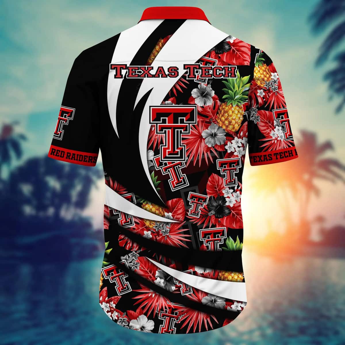 Summer Aloha NCAA Texas Tech Red Raiders Hawaiian Shirt Pineapple Best Gift For New Dad Summer Aloha NCAA Texas Tech Red Raiders Hawaiian Shirt Pineapple Best Gift For New Dad