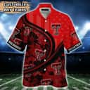 NCAA Texas Tech Red Raiders Hawaiian Shirt Custom Name Summer Gift For Friends NCAA Texas Tech Red Raiders Hawaiian Shirt Custom Name Summer Gift For Friends