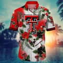 NCAA Texas Tech Red Raiders Hawaiian Shirt Hibiscus Flowers Gift For Best Friend