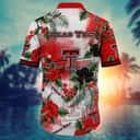 NCAA Texas Tech Red Raiders Hawaiian Shirt Hibiscus Flowers Gift For Best Friend