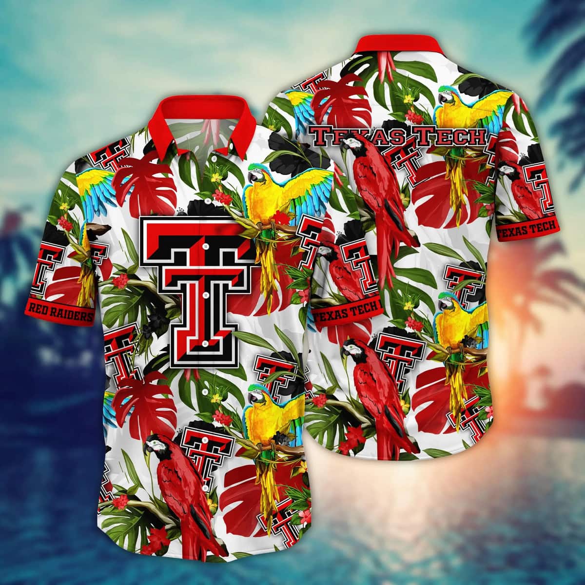 Summer Aloha NCAA Texas Tech Red Raiders Hawaiian Shirt Gift For Best Friend