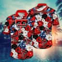 Floral Aloha NCAA Texas Tech Red Raiders Hawaiian Shirt Independence Day Gift For Dad Floral Aloha NCAA Texas Tech Red Raiders Hawaiian Shirt Independence Day Gift For Dad
