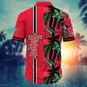 Red Aloha Nebraska Cornhuskers NCAA Hawaiian Shirt Beach Gift For Dad Red Aloha Nebraska Cornhuskers NCAA Hawaiian Shirt Beach Gift For Dad