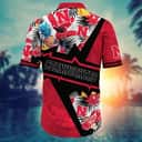 Colorful Aloha Nebraska Cornhuskers NCAA Hawaiian Shirt Gift For Great Dad