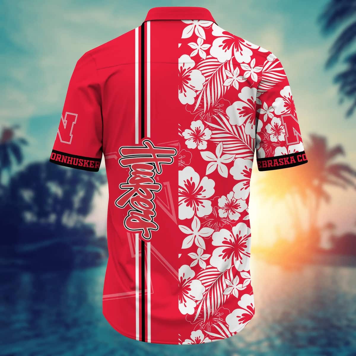Stylish Aloha NCAA Nebraska Cornhuskers Hawaiian Shirt Practical Beach Gift For Dad Stylish Aloha NCAA Nebraska Cornhuskers Hawaiian Shirt Practical Beach Gift For Dad