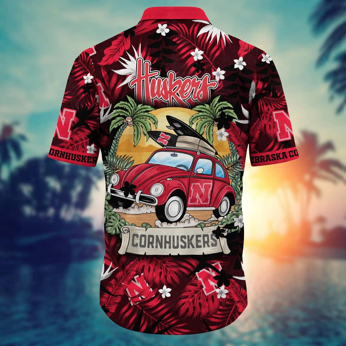 Stylish Aloha NCAA Nebraska Cornhuskers Hawaiian Shirt Gift For Great Dad Stylish Aloha NCAA Nebraska Cornhuskers Hawaiian Shirt Gift For Great Dad