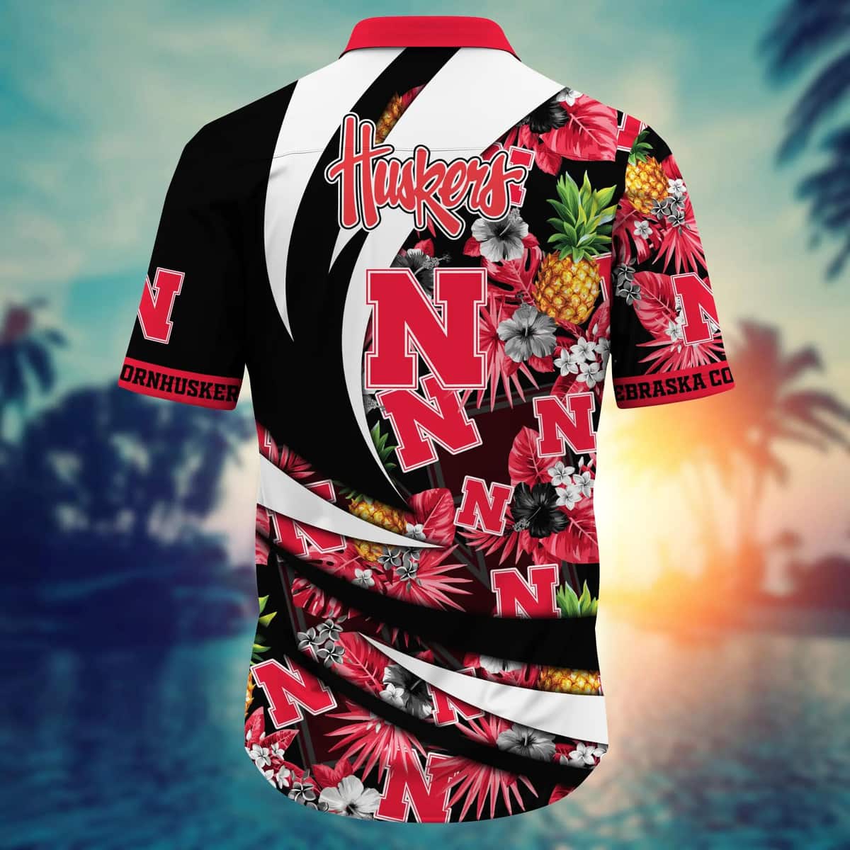 Colorful Aloha NCAA Nebraska Cornhuskers Hawaiian Shirt Trendy Summer Gift For Dad Colorful Aloha NCAA Nebraska Cornhuskers Hawaiian Shirt Trendy Summer Gift For Dad