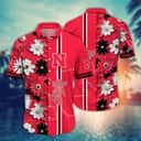 Floral Aloha NCAA Nebraska Cornhuskers Hawaiian Shirt Gift For Best Friend Floral Aloha NCAA Nebraska Cornhuskers Hawaiian Shirt Gift For Best Friend