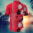 Floral Aloha NCAA Nebraska Cornhuskers Hawaiian Shirt Gift For Best Friend Floral Aloha NCAA Nebraska Cornhuskers Hawaiian Shirt Gift For Best Friend