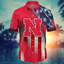 NCAA Nebraska Cornhuskers Hawaiian Shirt Happy 4th Of July Gift For Best Friend