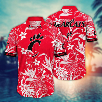 Cincinnati Bearcats NCAA Hawaiian Shirt Beach Vacation Gift For Great Dad Cincinnati Bearcats NCAA Hawaiian Shirt Beach Vacation Gift For Great Dad