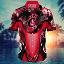 Stylish Aloha Cincinnati Bearcats NCAA Hawaiian Shirt Gift For Beach Holiday
