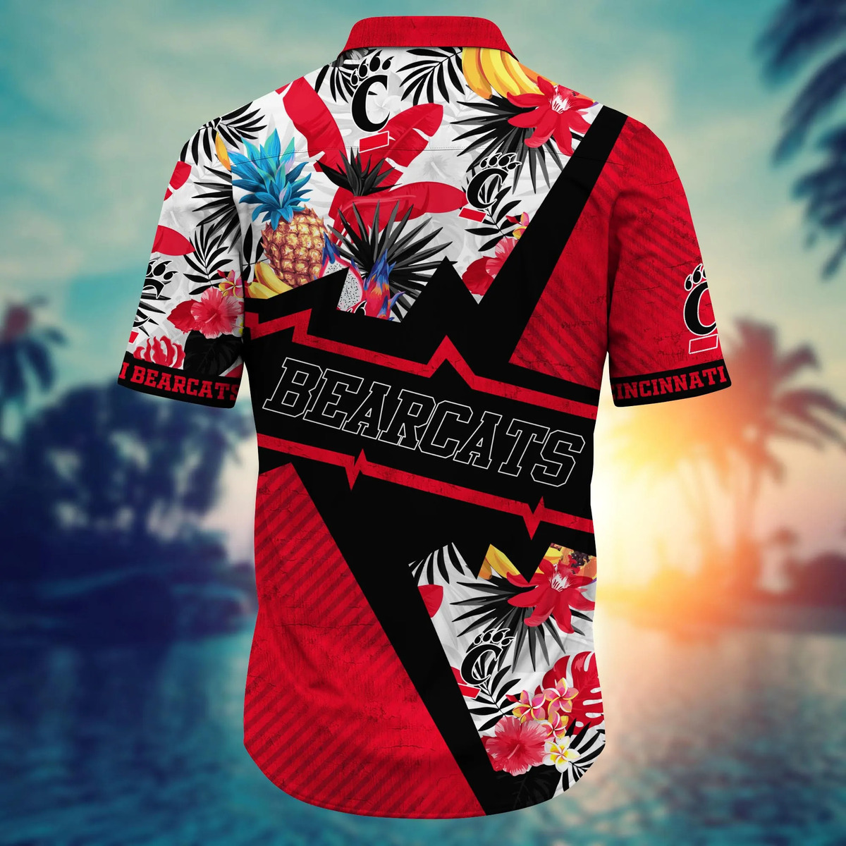 Cincinnati Bearcats NCAA Hawaiian Shirt Summer Aloha Funny Gift For Dad Cincinnati Bearcats NCAA Hawaiian Shirt Summer Aloha Funny Gift For Dad