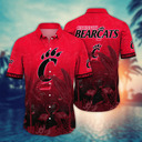 Vintage Aloha Cincinnati Bearcats NCAA Hawaiian Shirt Funny Gift For Dad Vintage Aloha Cincinnati Bearcats NCAA Hawaiian Shirt Funny Gift For Dad