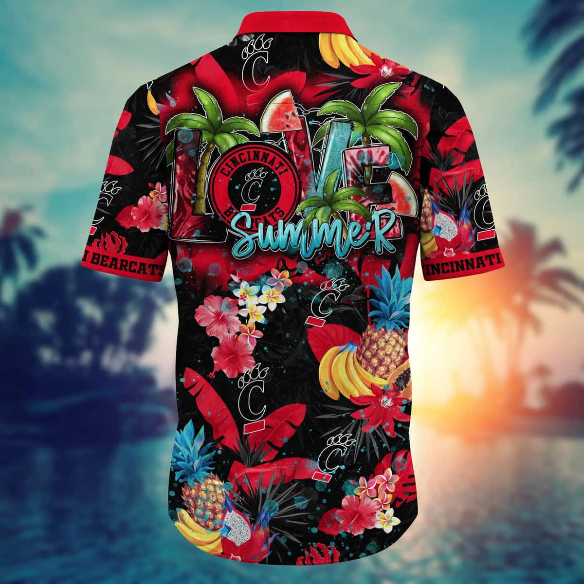 Colorful Aloha Cincinnati Bearcats NCAA Hawaiian Shirt Best Gift For Fans Colorful Aloha Cincinnati Bearcats NCAA Hawaiian Shirt Best Gift For Fans