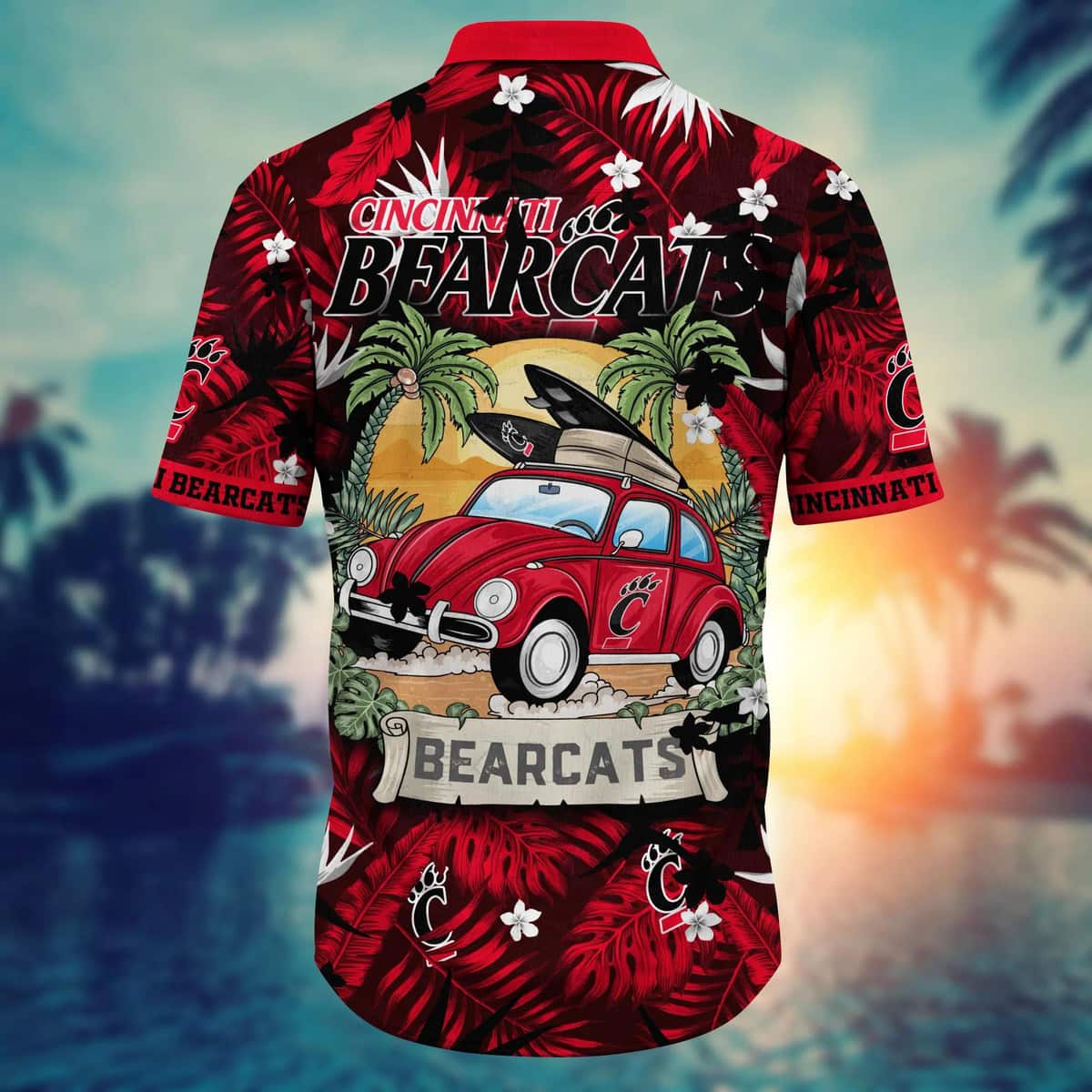 Summer Aloha NCAA Cincinnati Bearcats Hawaiian Shirt Practical Gift For Sports Fans Summer Aloha NCAA Cincinnati Bearcats Hawaiian Shirt Practical Gift For Sports Fans