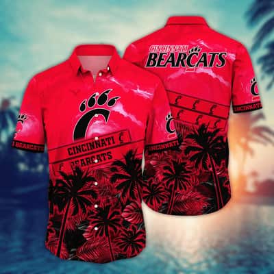Vintage Aloha NCAA Cincinnati Bearcats Hawaiian Shirt Best Gift For Cool Dad