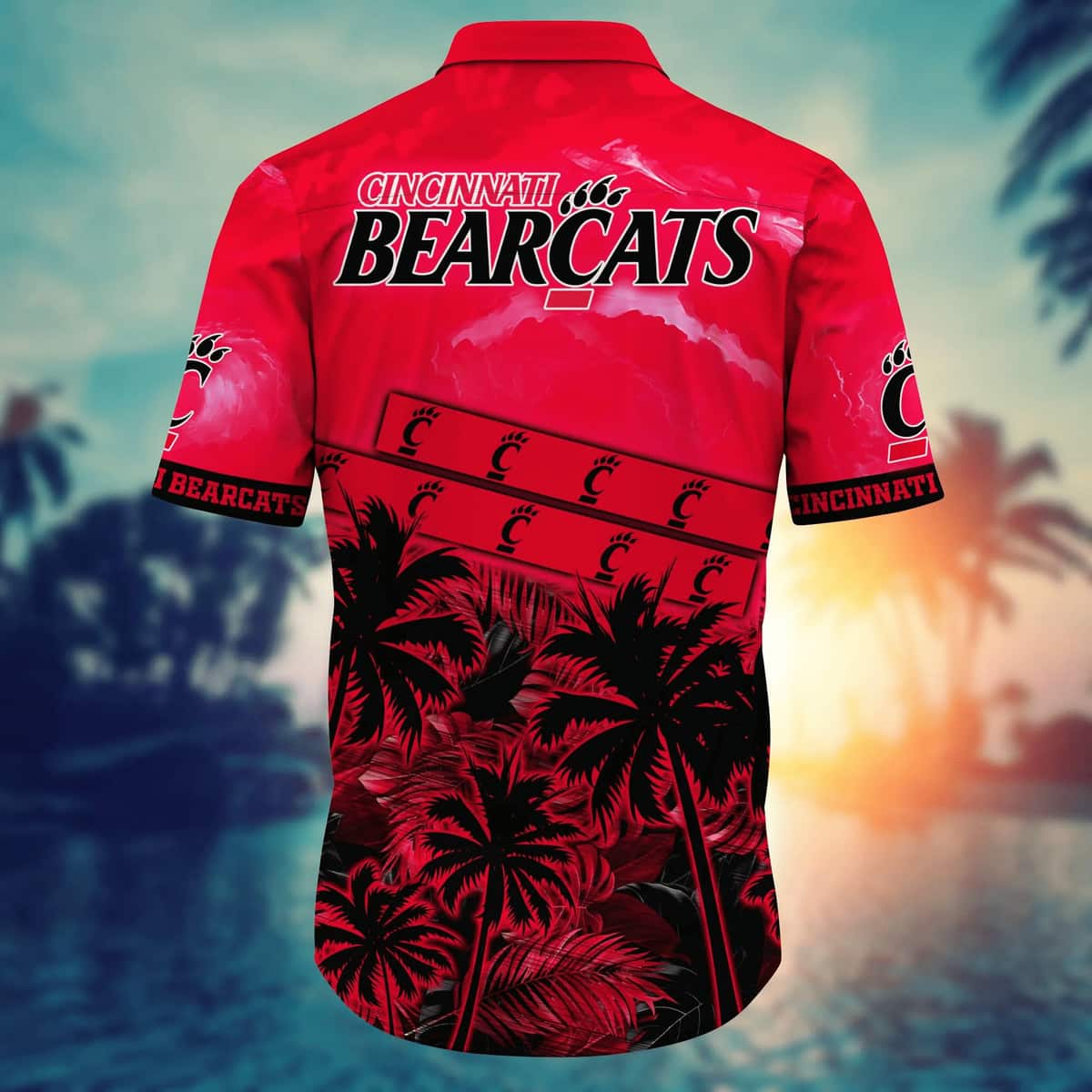 Vintage Aloha NCAA Cincinnati Bearcats Hawaiian Shirt Best Gift For Cool Dad Vintage Aloha NCAA Cincinnati Bearcats Hawaiian Shirt Best Gift For Cool Dad