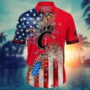 NCAA Cincinnati Bearcats Hawaiian Shirt Fireworks Independence Day Gift For Cool Friends