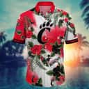 NCAA Cincinnati Bearcats Hawaiian Shirt Hibiscus Flowers Gift For Boyfriend NCAA Cincinnati Bearcats Hawaiian Shirt Hibiscus Flowers Gift For Boyfriend