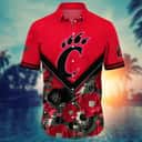 Red Aloha NCAA Cincinnati Bearcats Hawaiian Shirt Gift For Beach Holiday Red Aloha NCAA Cincinnati Bearcats Hawaiian Shirt Gift For Beach Holiday