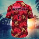 Red Aloha NCAA Cincinnati Bearcats Hawaiian Shirt Palm Leaves Gift For Family Red Aloha NCAA Cincinnati Bearcats Hawaiian Shirt Palm Leaves Gift For Family