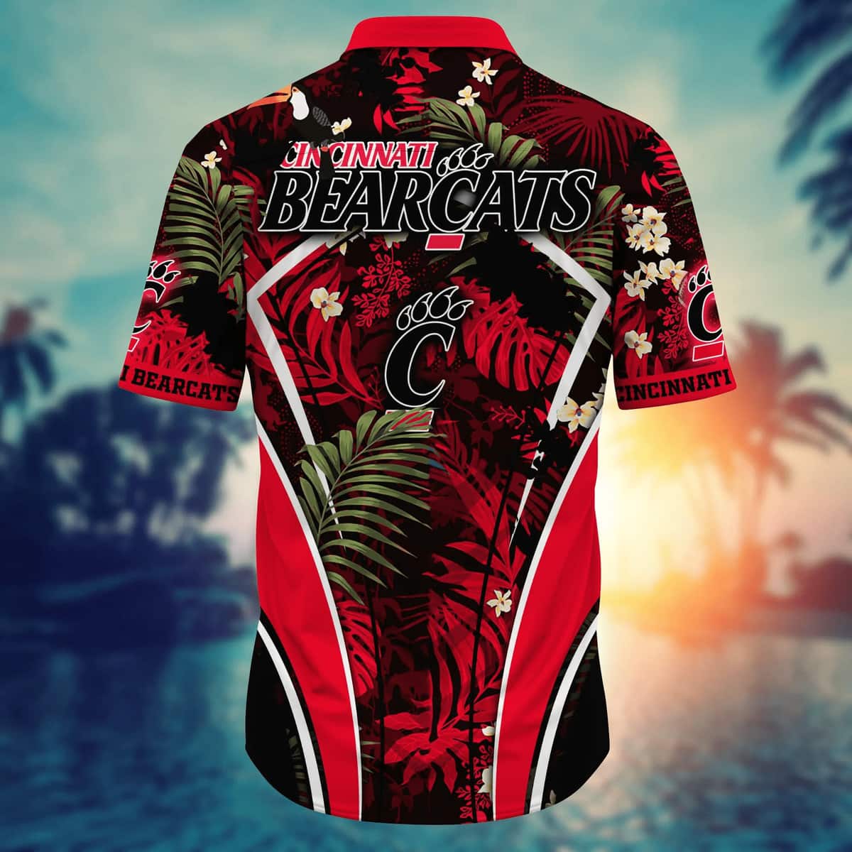 Stylish Aloha NCAA Cincinnati Bearcats Hawaiian Shirt Palm Forest Gift For Hunters Stylish Aloha NCAA Cincinnati Bearcats Hawaiian Shirt Palm Forest Gift For Hunters