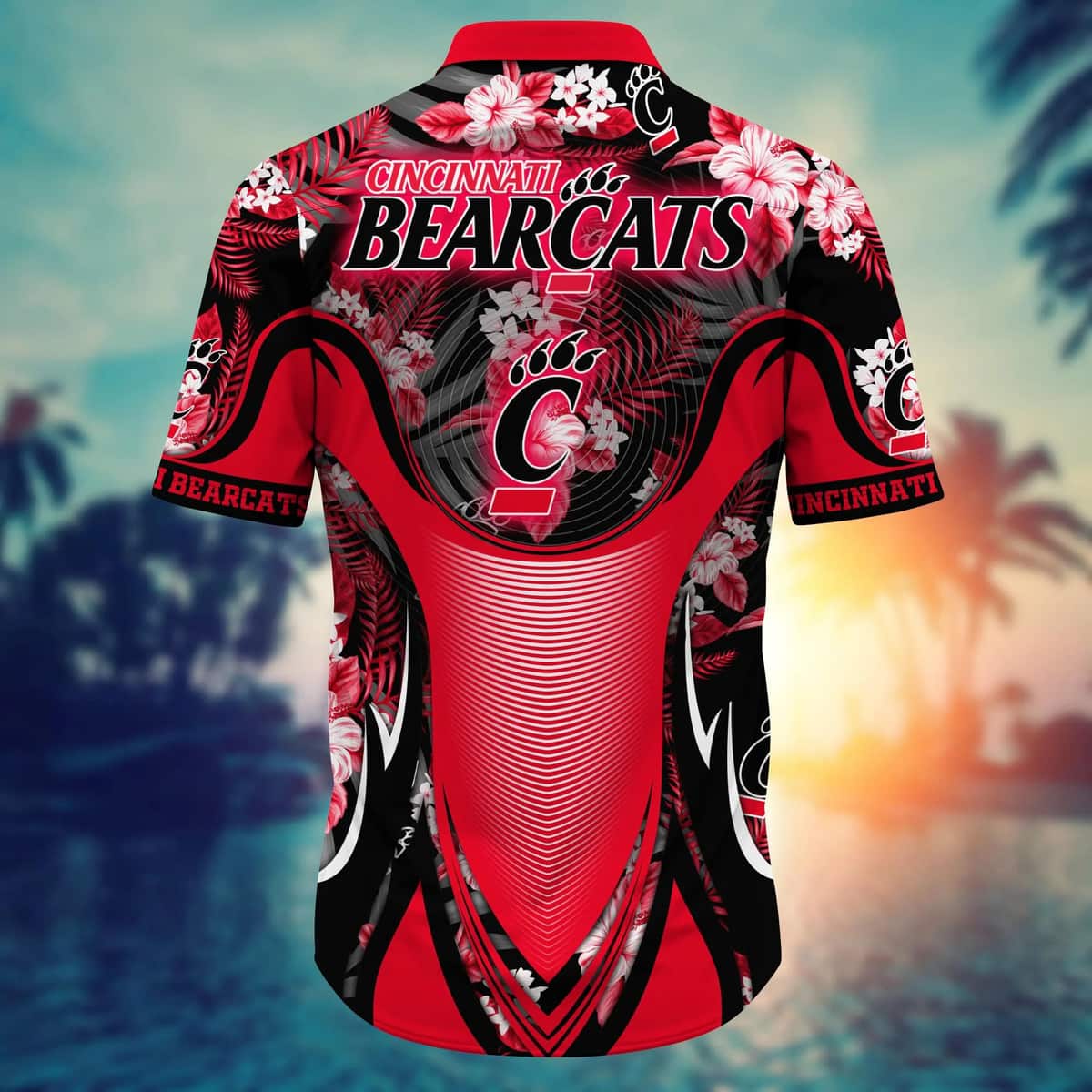 Tropical Aloha NCAA Cincinnati Bearcats Hawaiian Shirt Gift For New Grandpa Tropical Aloha NCAA Cincinnati Bearcats Hawaiian Shirt Gift For New Grandpa