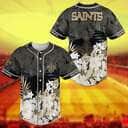 Aloha NFL New Orleans Saints Baseball Jersey Tropical Flower Gift For Dad Aloha NFL New Orleans Saints Baseball Jersey Tropical Flower Gift For Dad