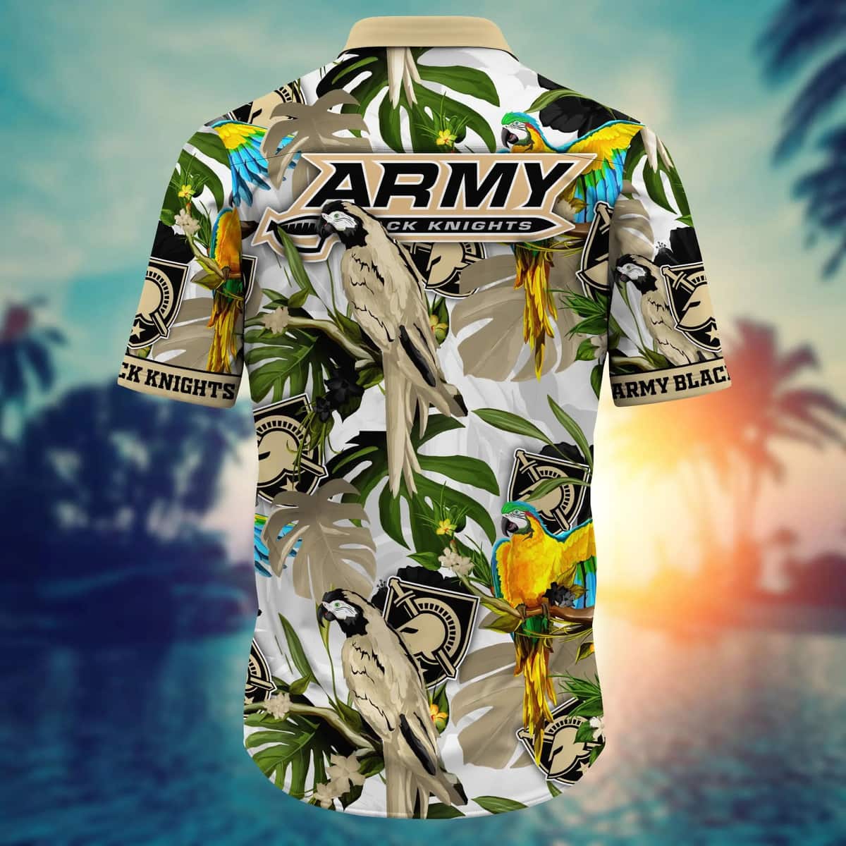 Tropical Aloha NCAA Army Black Knights Hawaiian Shirt Flora And Fauna Gift For Boyfriend Tropical Aloha NCAA Army Black Knights Hawaiian Shirt Flora And Fauna Gift For Boyfriend