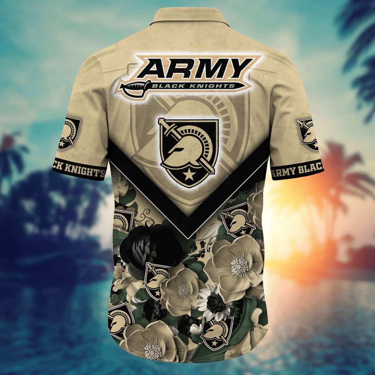 Stylish NCAA Army Black Knights Hawaiian Shirt Practical Beach Gift For Friends Stylish NCAA Army Black Knights Hawaiian Shirt Practical Beach Gift For Friends