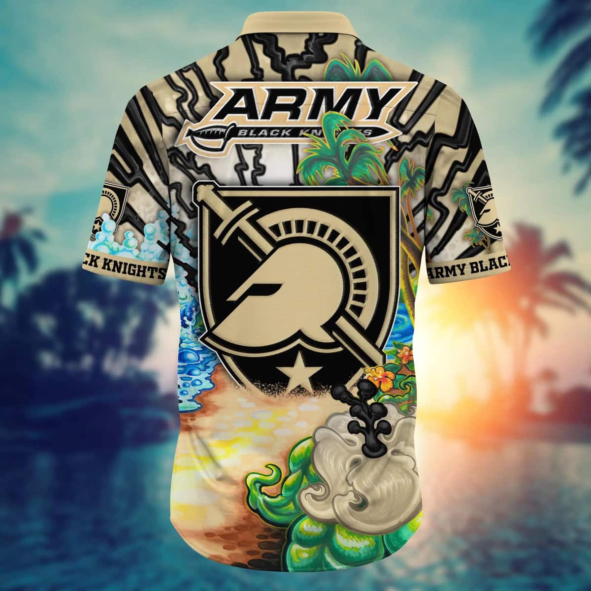 Stylish Army Black Knights NCAA Hawaiian Shirt Aloha Summer Gift For Beach Lovers Stylish Army Black Knights NCAA Hawaiian Shirt Aloha Summer Gift For Beach Lovers