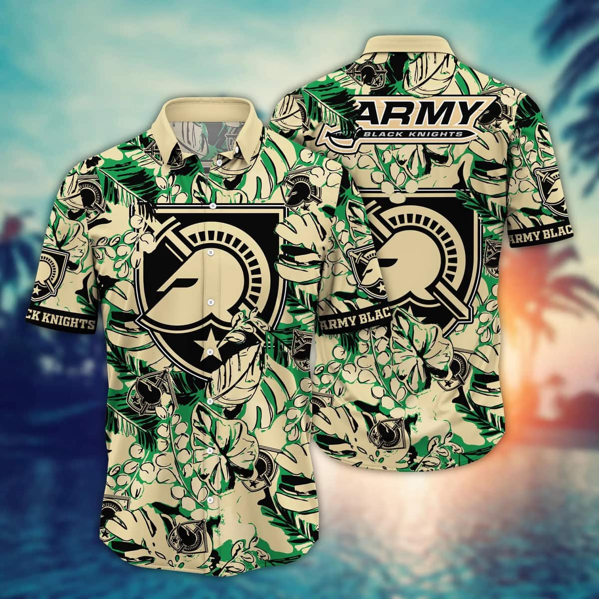 Stylish NCAA Army Black Knights Hawaiian Shirt Summer Aloha Gift For Friends