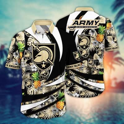 Summer Aloha NCAA Army Black Knights Hawaiian Shirt Pineapple Gift For Beach Lovers