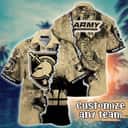 Vintage Aloha NCAA Army Black Knights Hawaiian Shirt Custom Name Gift For Beach Trip Vintage Aloha NCAA Army Black Knights Hawaiian Shirt Custom Name Gift For Beach Trip