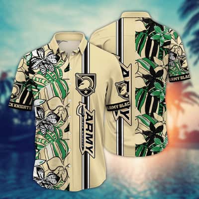 Summer Aloha NCAA Army Black Knights Hawaiian Shirt Beach Gift For Friends Summer Aloha NCAA Army Black Knights Hawaiian Shirt Beach Gift For Friends